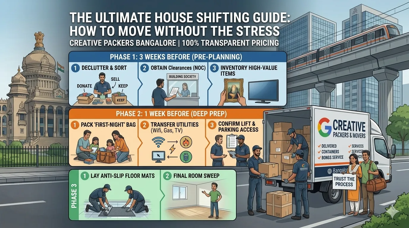 The Ultimate House Shifting Guide: How to Move Without the Stress