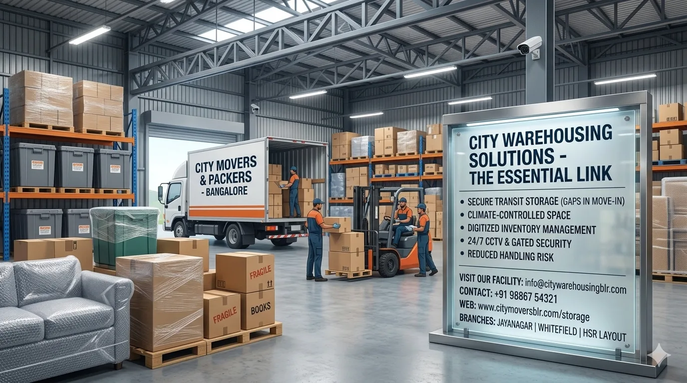 Why Warehouse Services Are Important When Choosing Packers and Movers in Bangalore