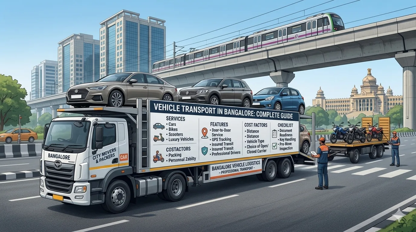 Vehicle Transport in Bangalore: Everything You Need to Know