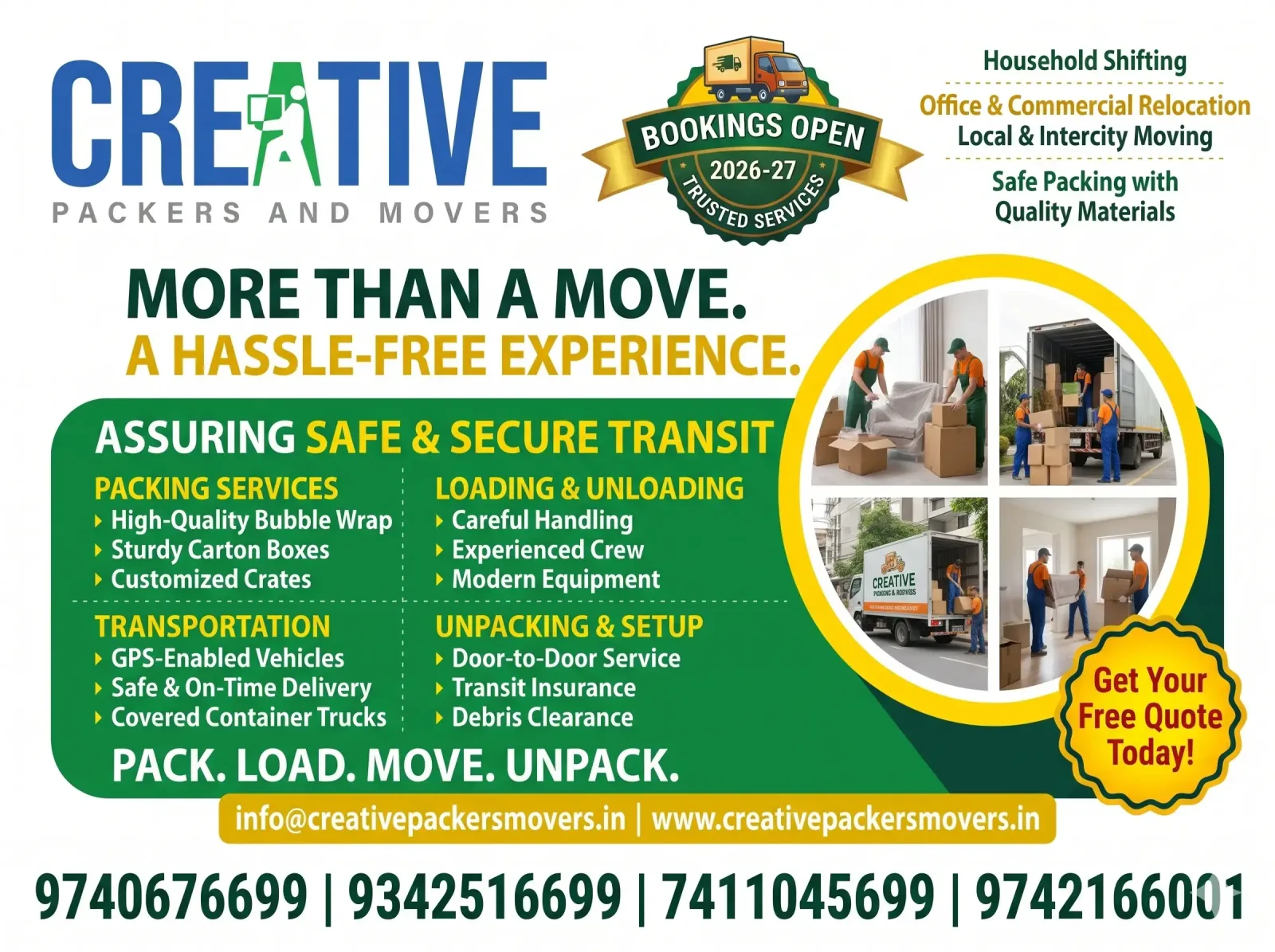 Transparent Pricing vs Hidden Charges: How We're Different from Other Movers