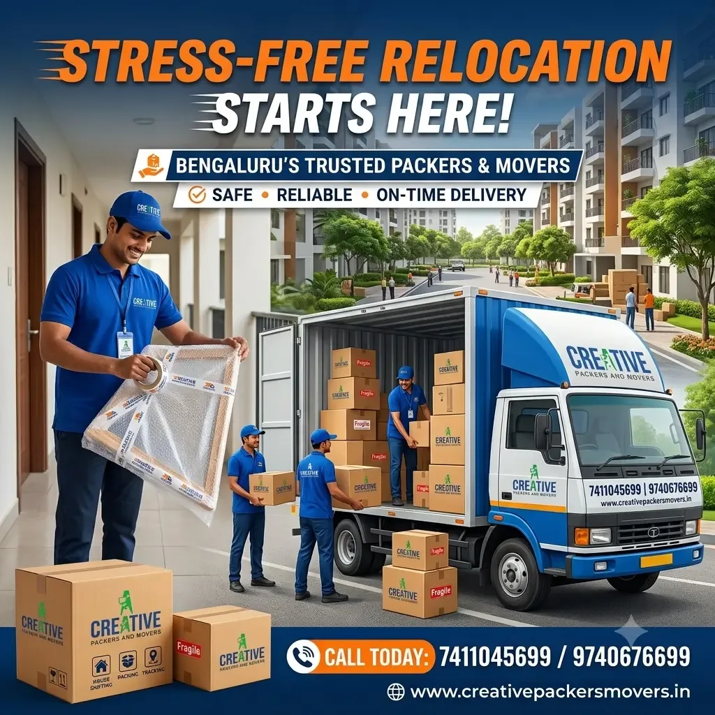 Packers and Movers in Bengaluru: Trusted Relocation Across 50+ Localities