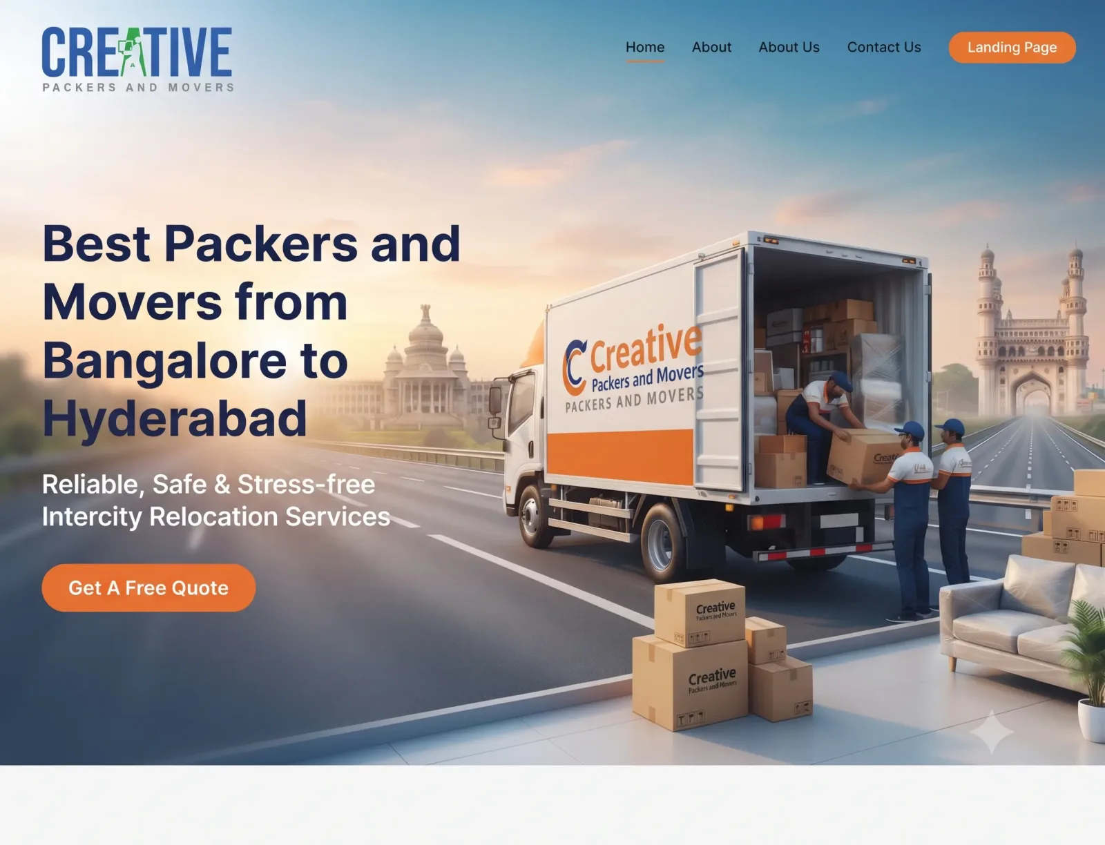 Packers and Movers Bangalore to Hyderabad