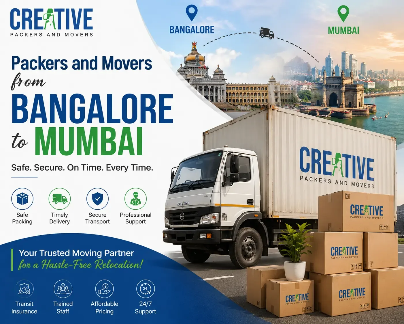 Packers and Movers Bangalore to Mumbai