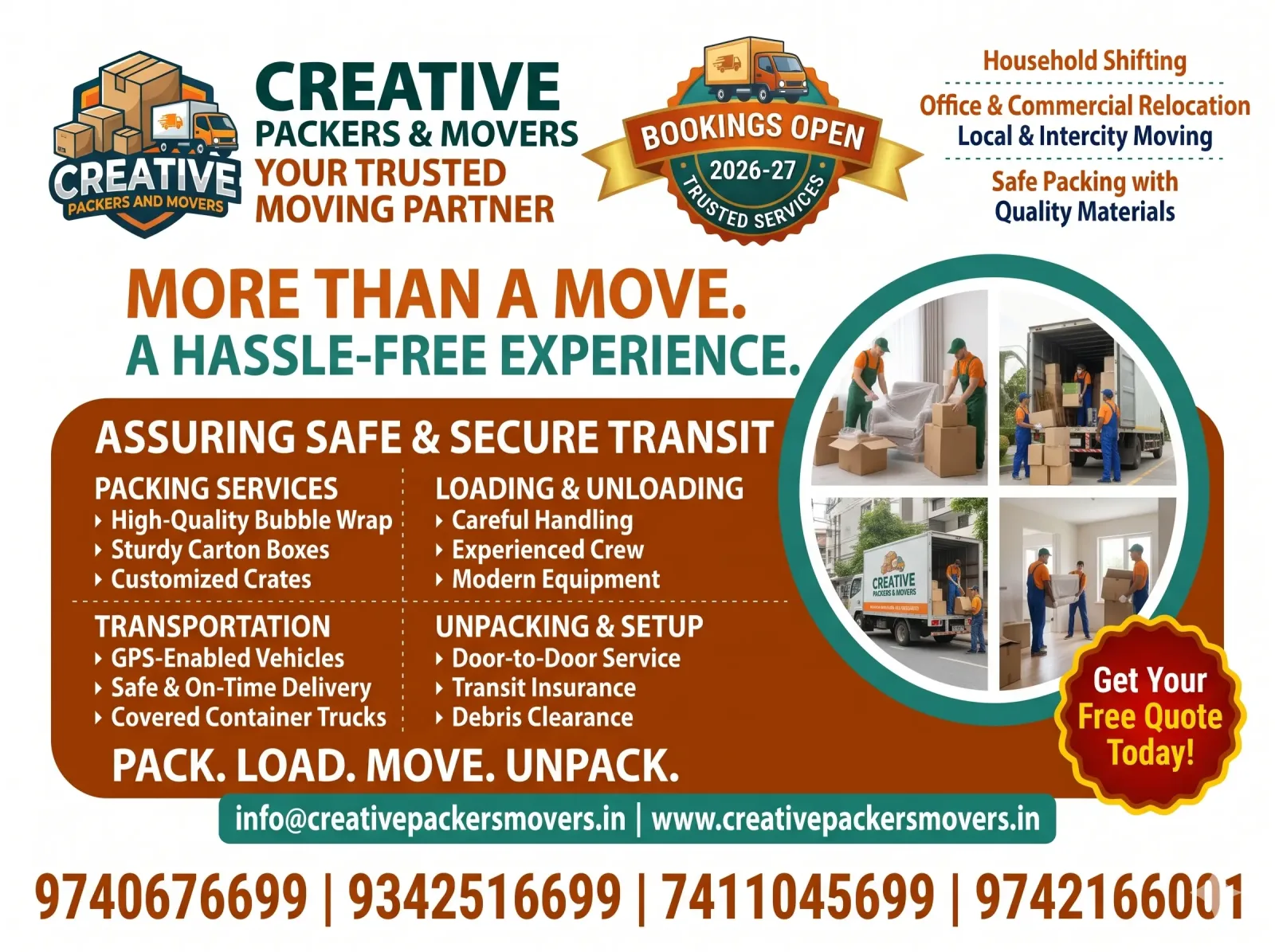 Packers and Movers Bangalore to Hyderabad